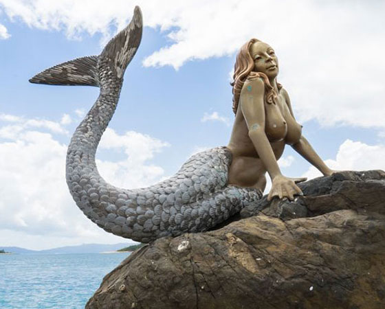 bronze-mermaid-statue