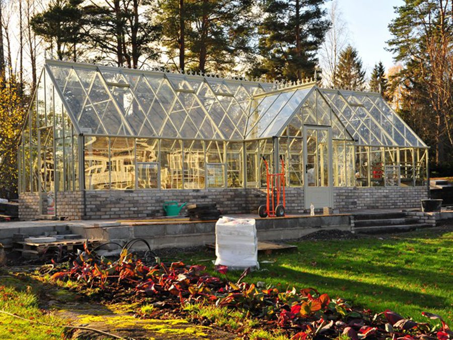 cast iron orangery