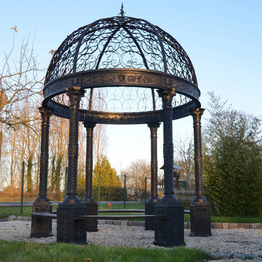 wrought iron gazebo for sale (4)