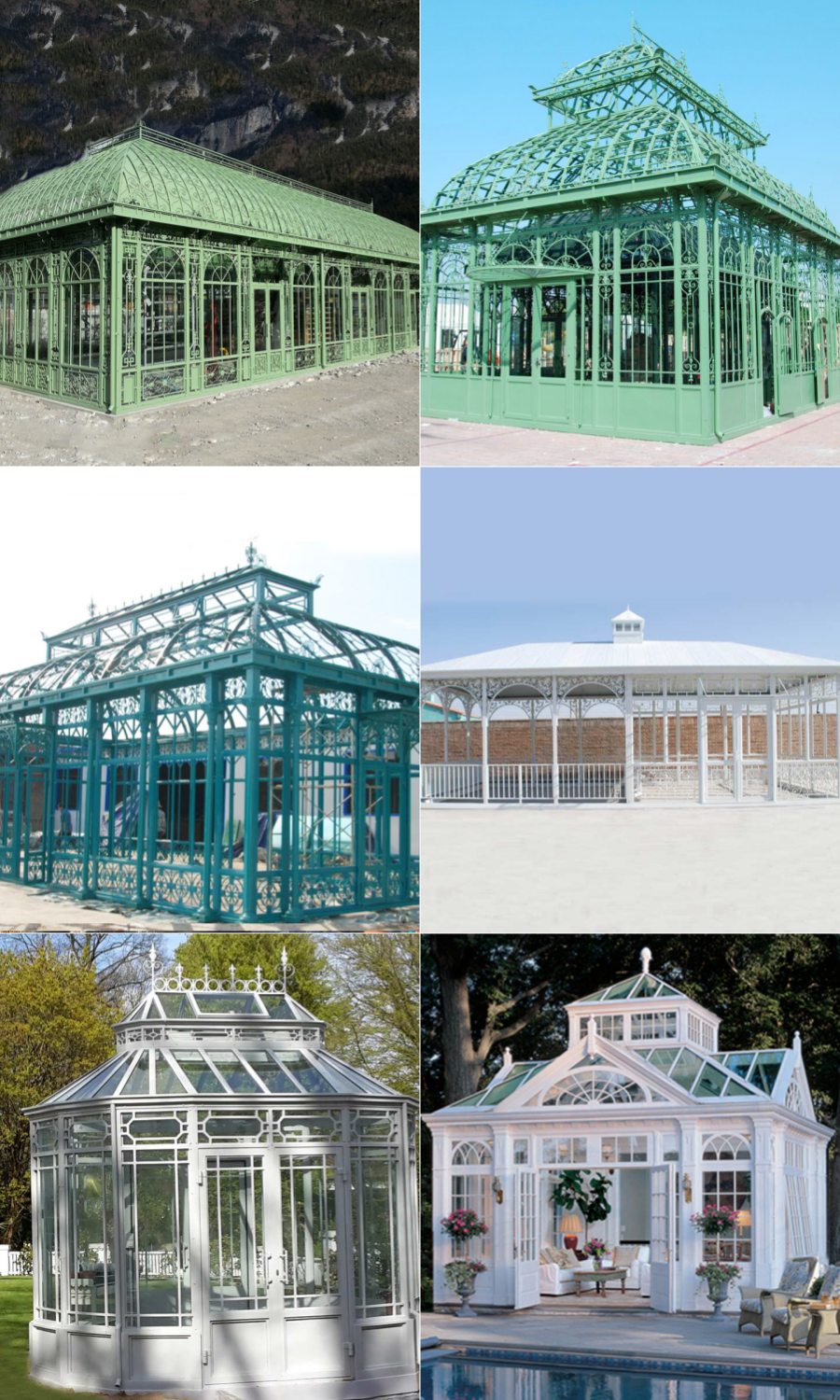 wrought iron gazebos