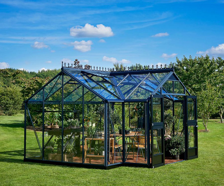 wrought iron glass gazebo for sale (1)