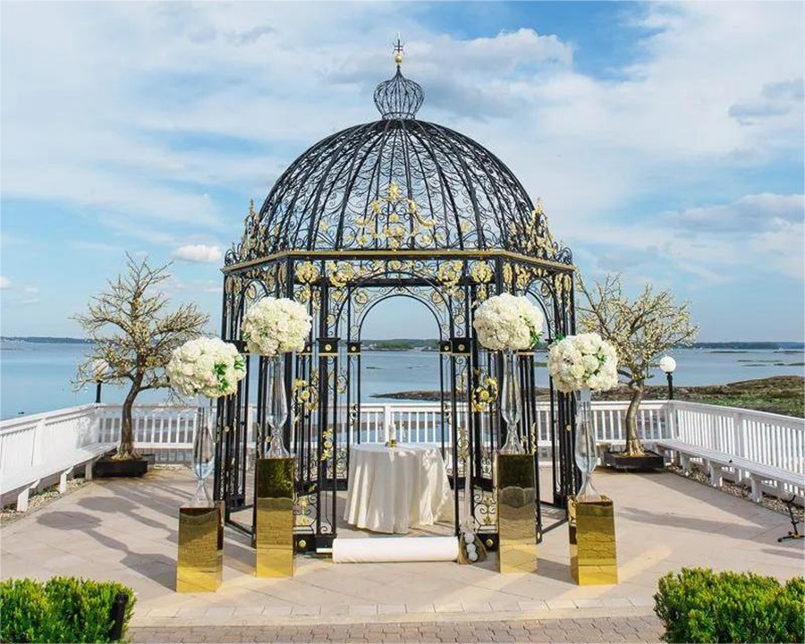 wrought iron wedding gazebo for sale (9)