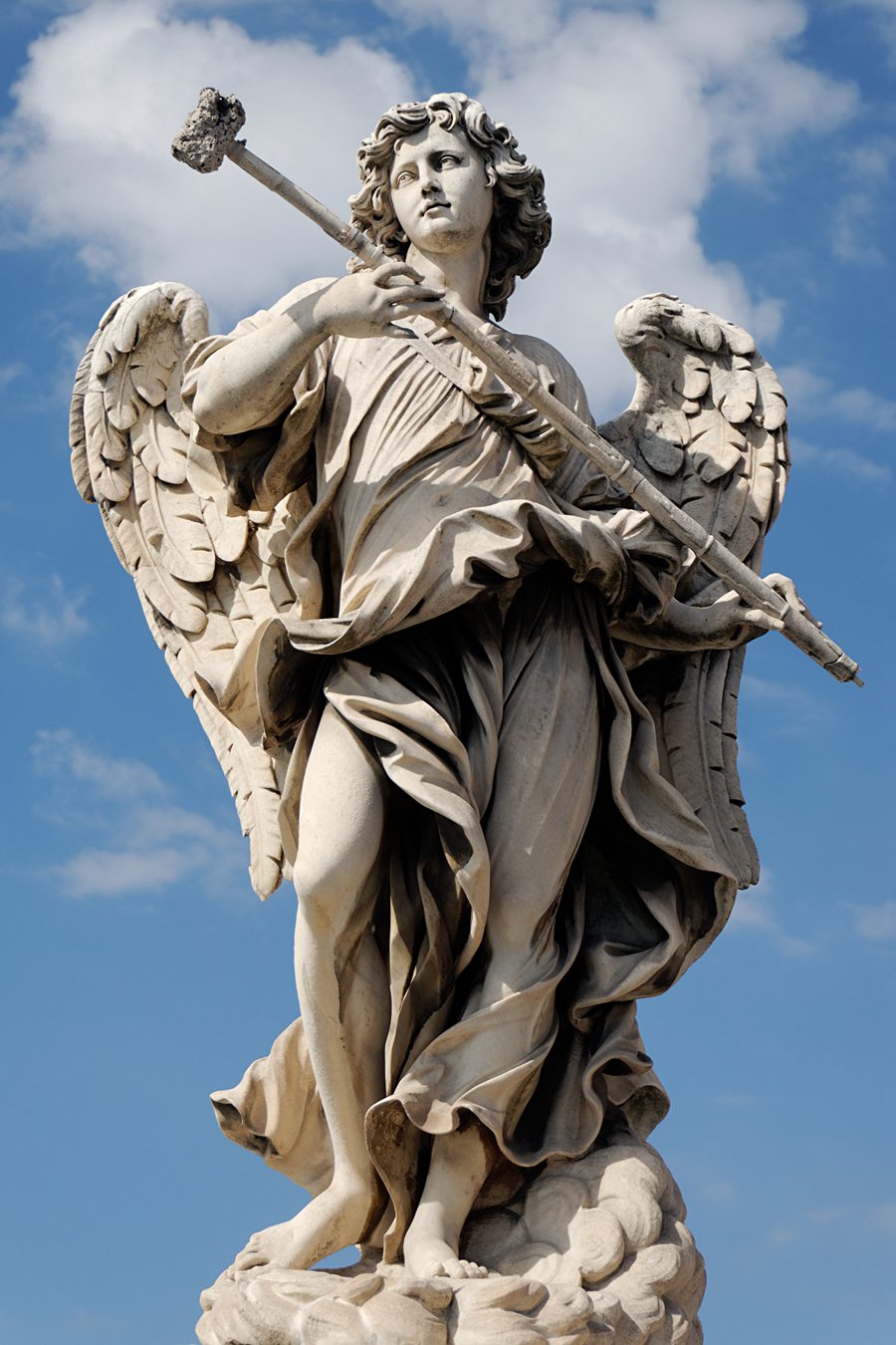 Famous Marble Angel Statues on Ponte Sant'Angelo - YouFine Sculpture