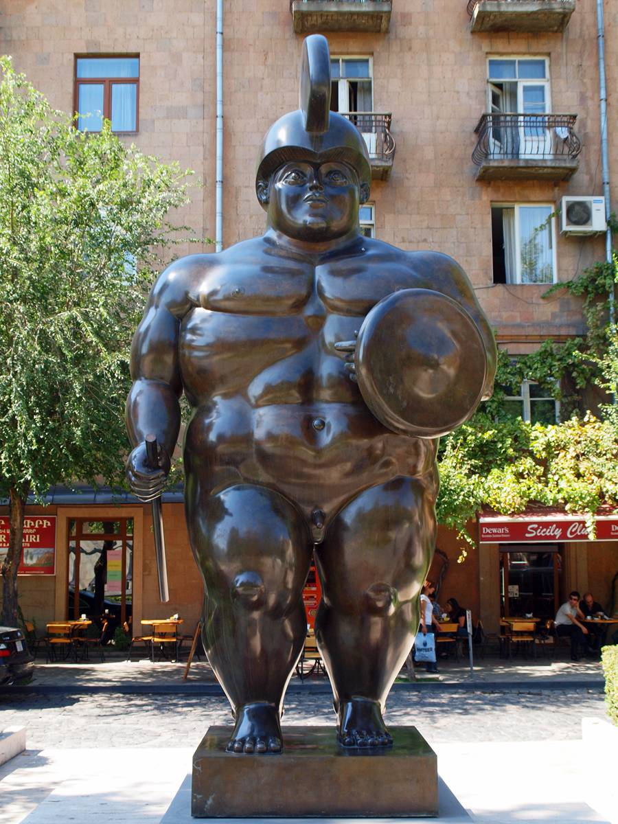 Fernando Botero art sculpture 