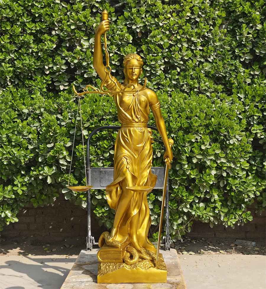 bronze Justice Statue (3)