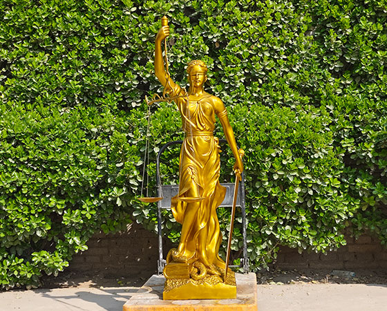 bronze Justice Statue (4)
