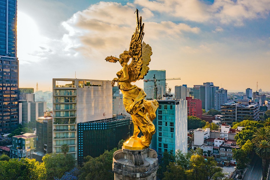 bronze angel statue (6)