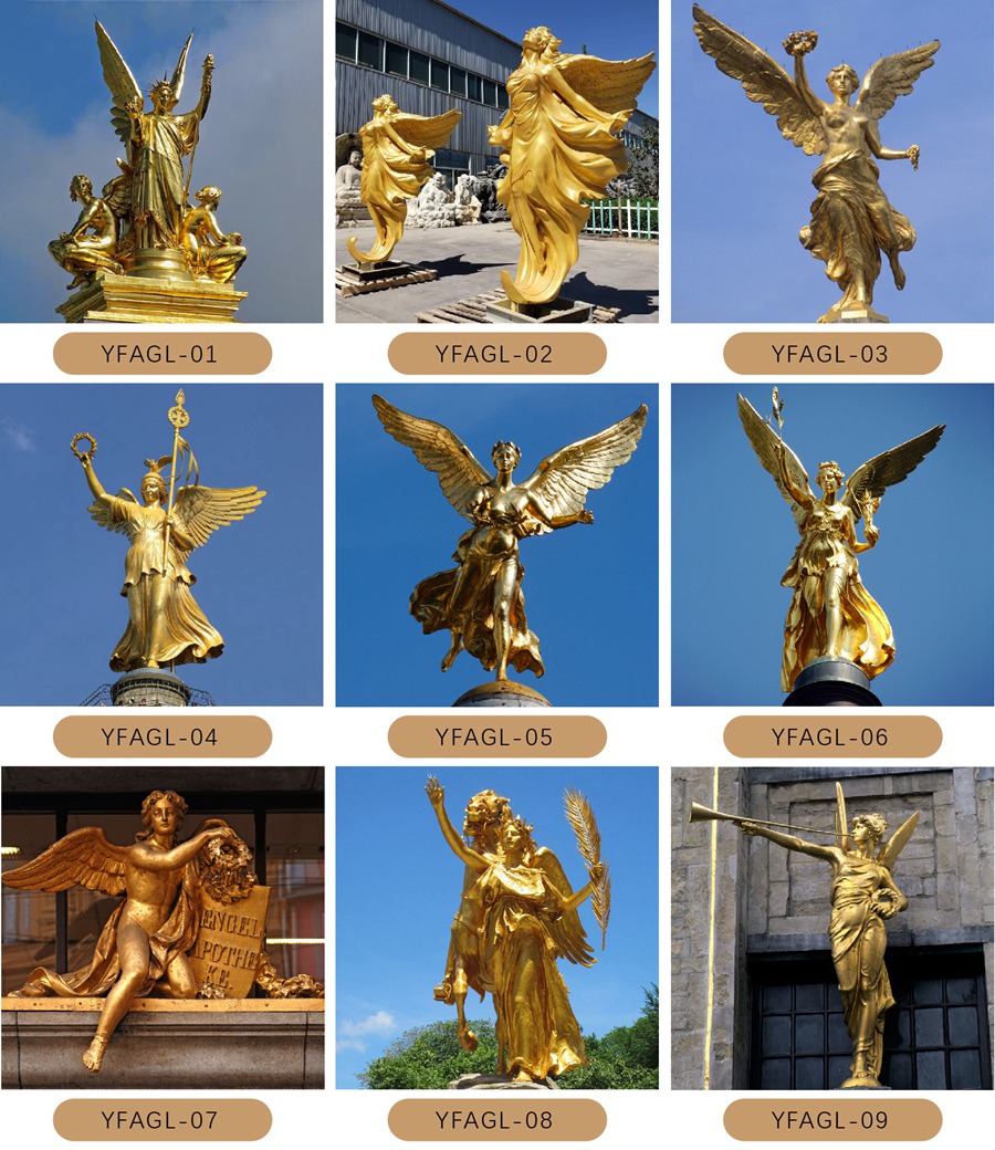bronze angel statue (9)