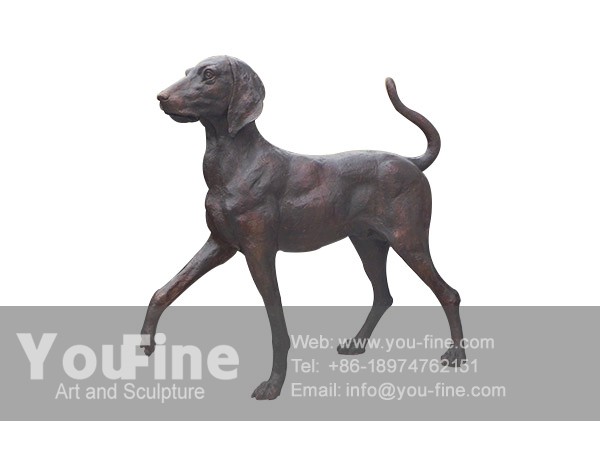 bronze dog