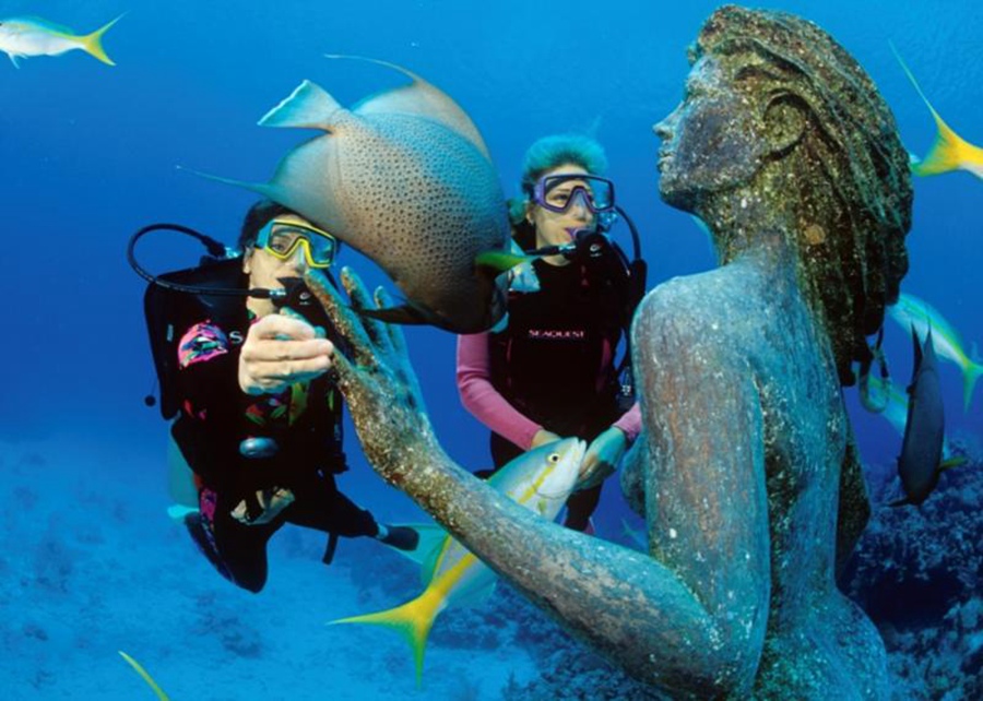 bronze mermaid statue forsale (17)