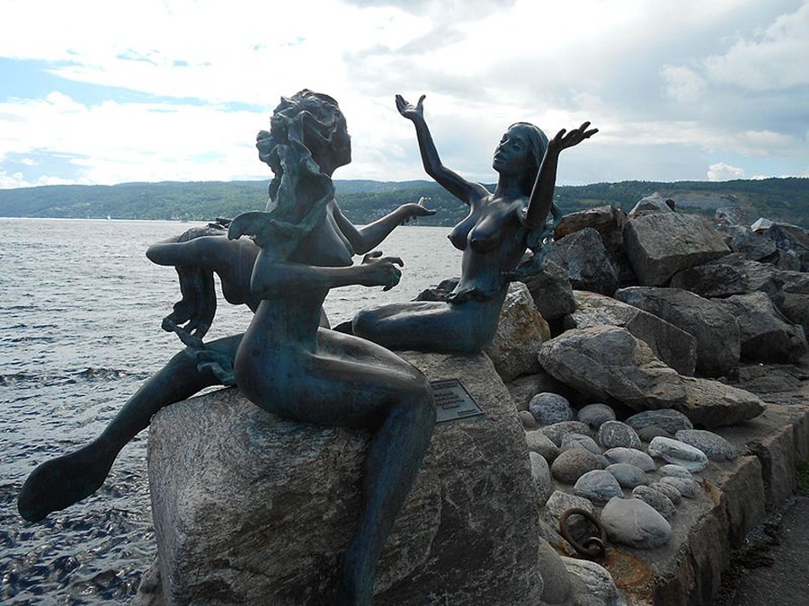 bronze mermaid statue forsale (18)