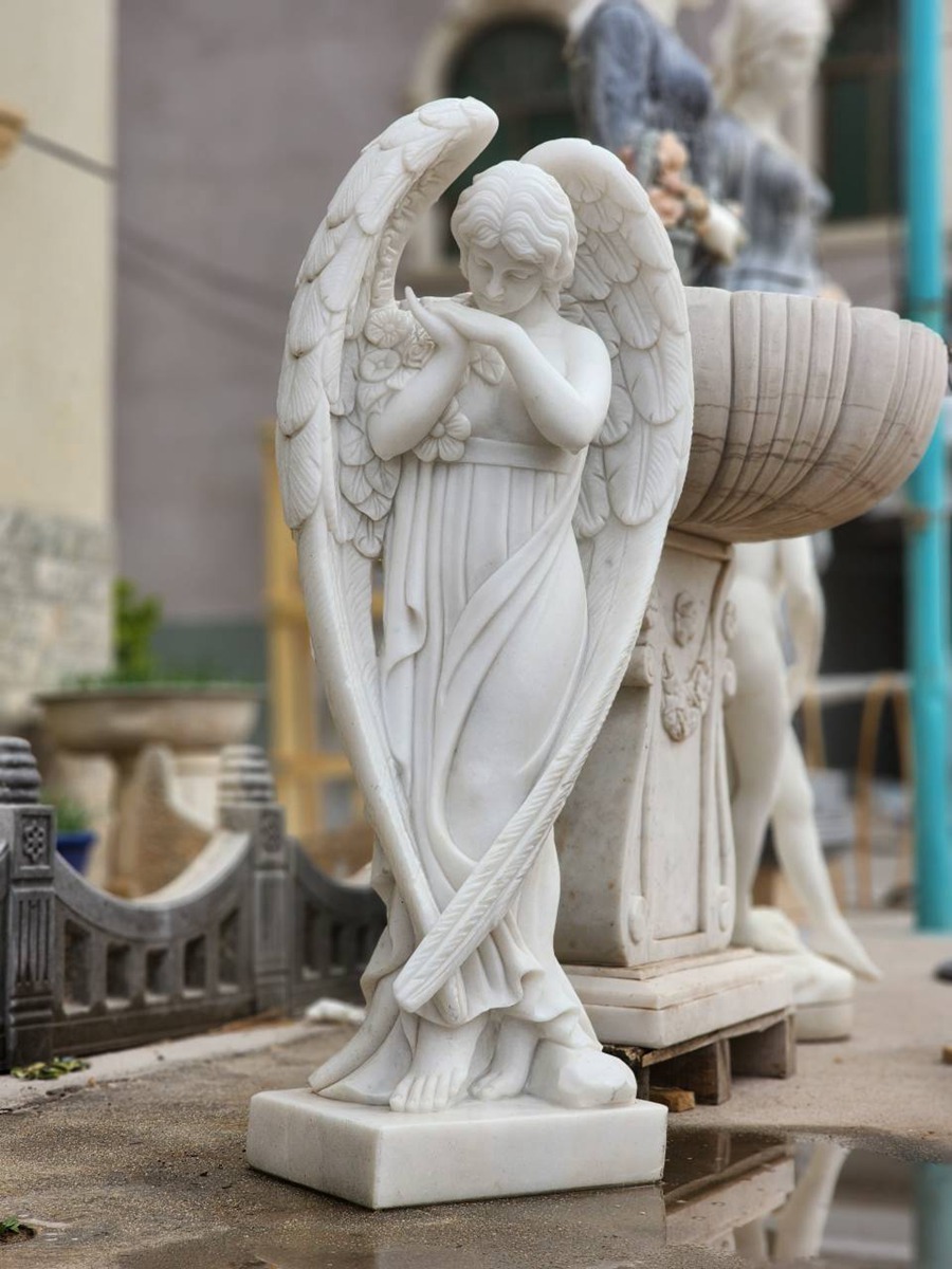 white angel statue for sale