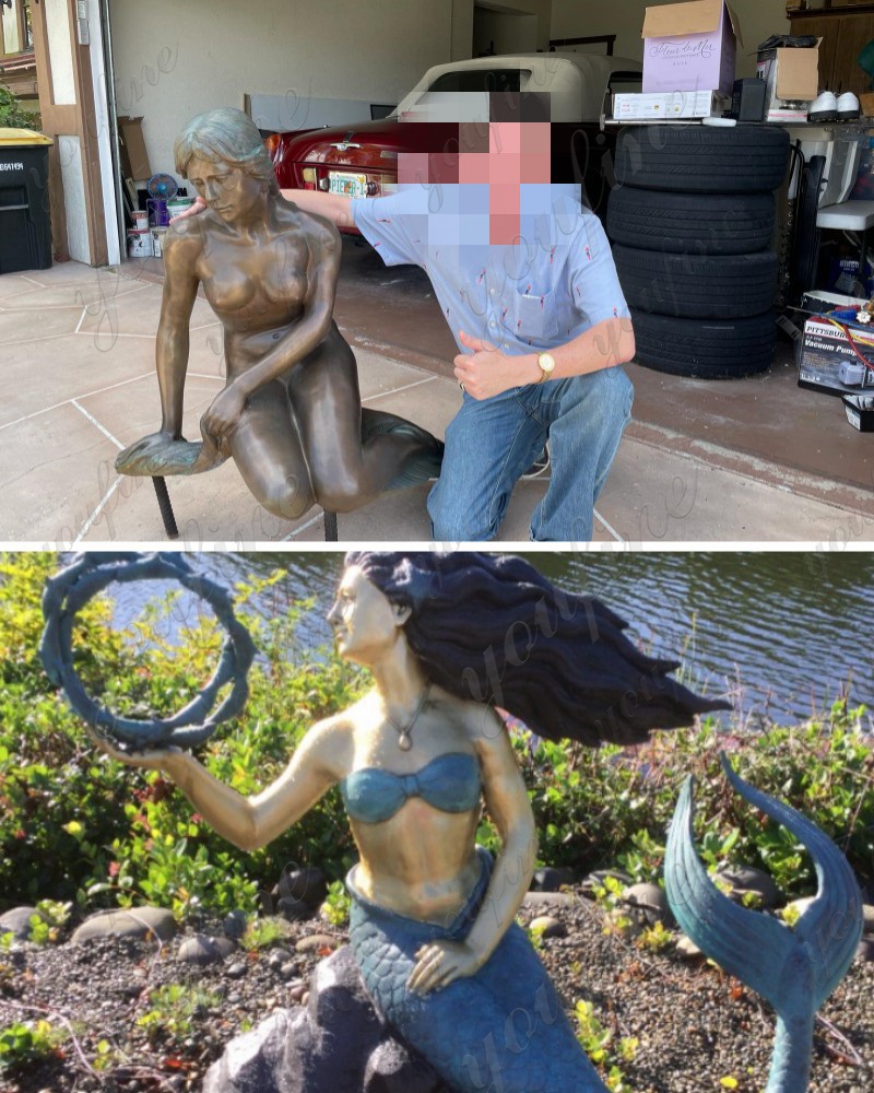 bronze mermaid sculpture feedback (4)