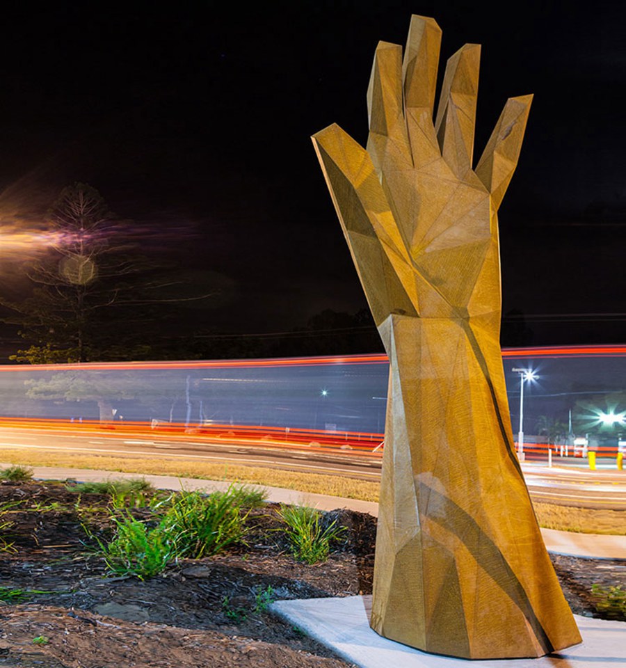 large hand sculpture (3)