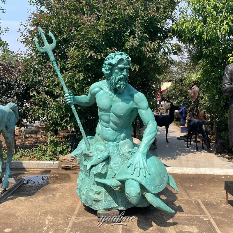 life size Bronze King Neptune Statue