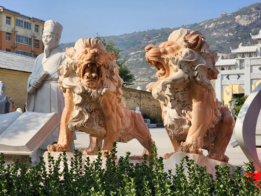 lion statue for home entrance (1)
