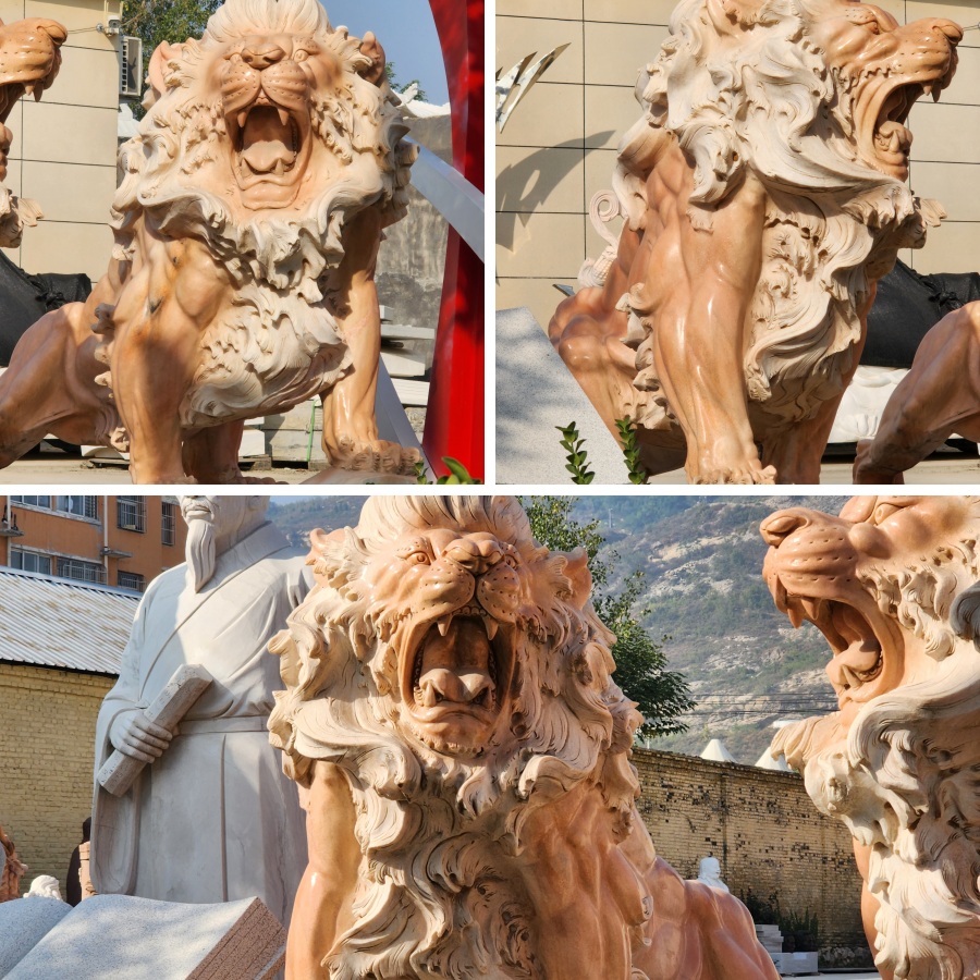 lion statue for home entrance (2)