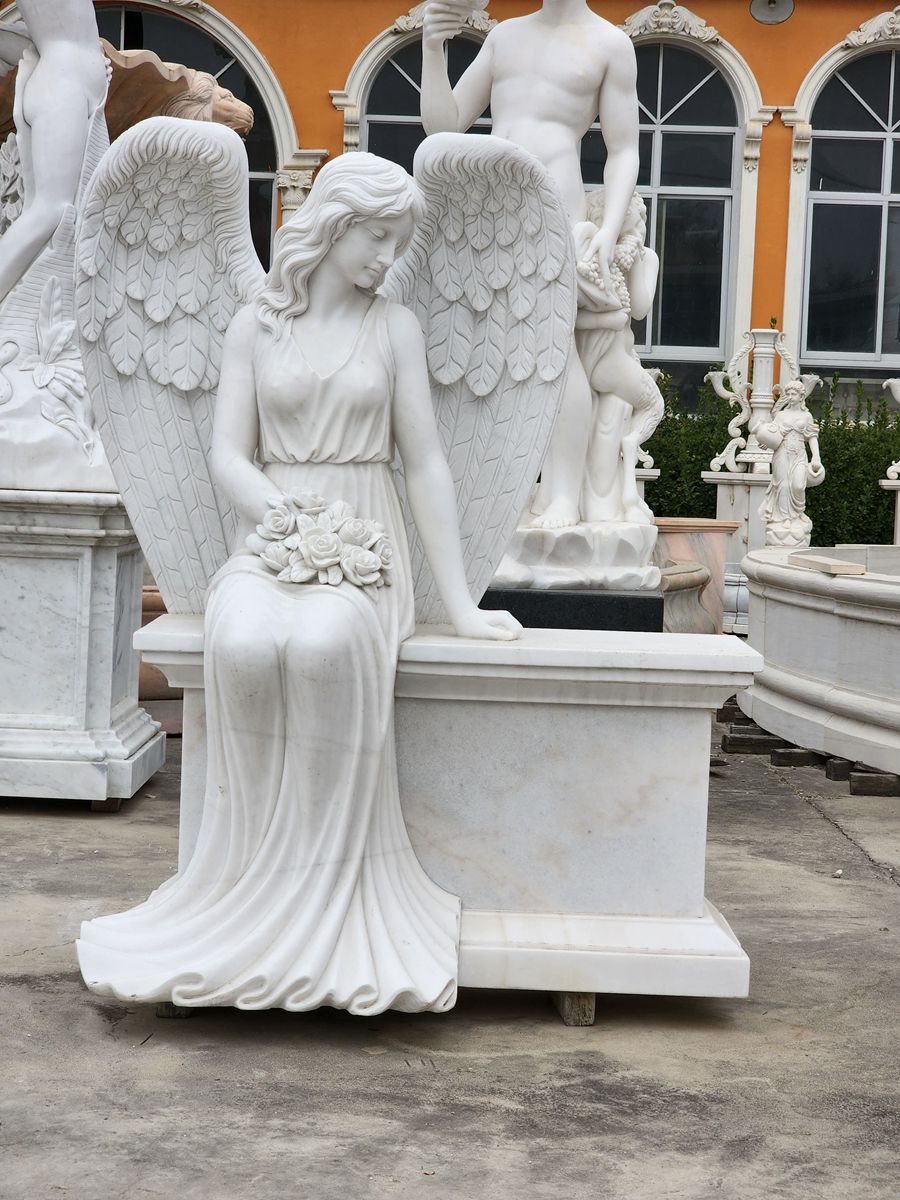 marble angel tombstone (2)