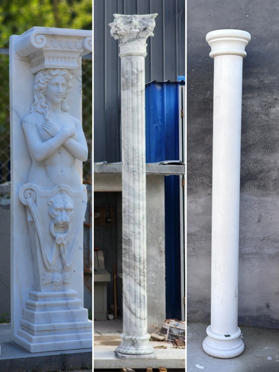 marble column