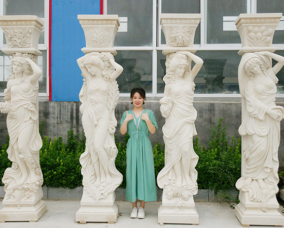 marble figure column (1)