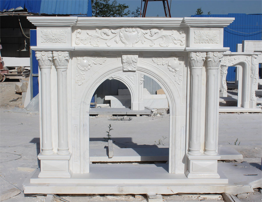 marble fireplace for sale (1)