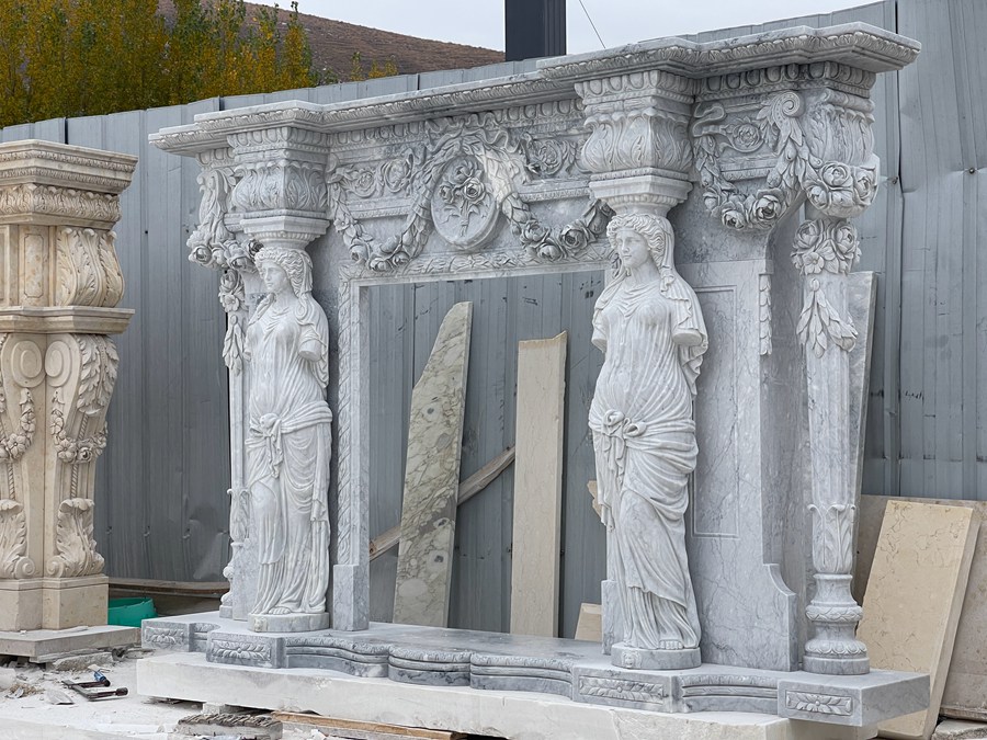 marble fireplace surround (13)