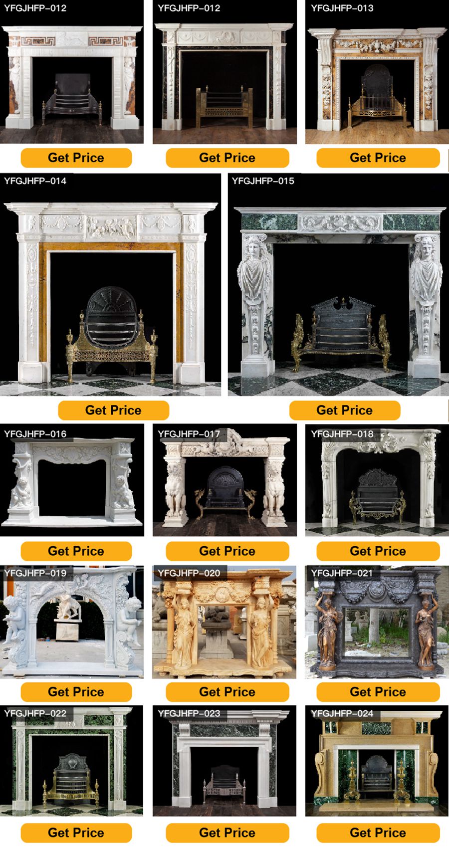 marble fireplace surround (16)