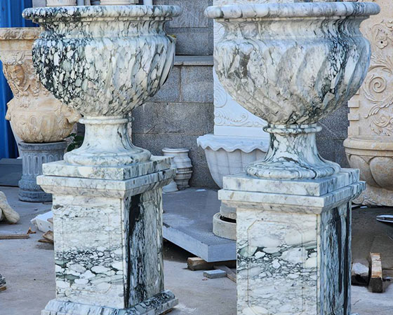 marble planter for garden (1)