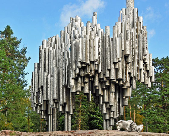 stainless steel Sibelius Monument (4)