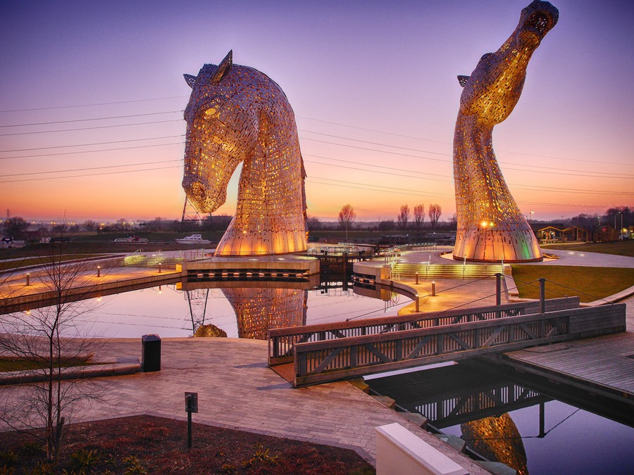 stainless steel horse head sculpture (5)