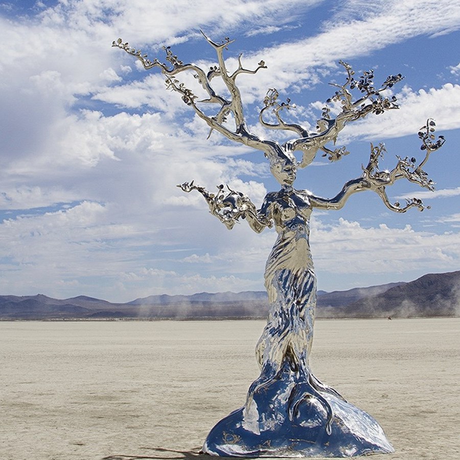 stainless steel tree sculpture (7)