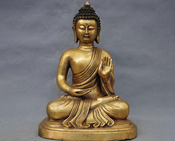 Bronze Buddha Statue (1)