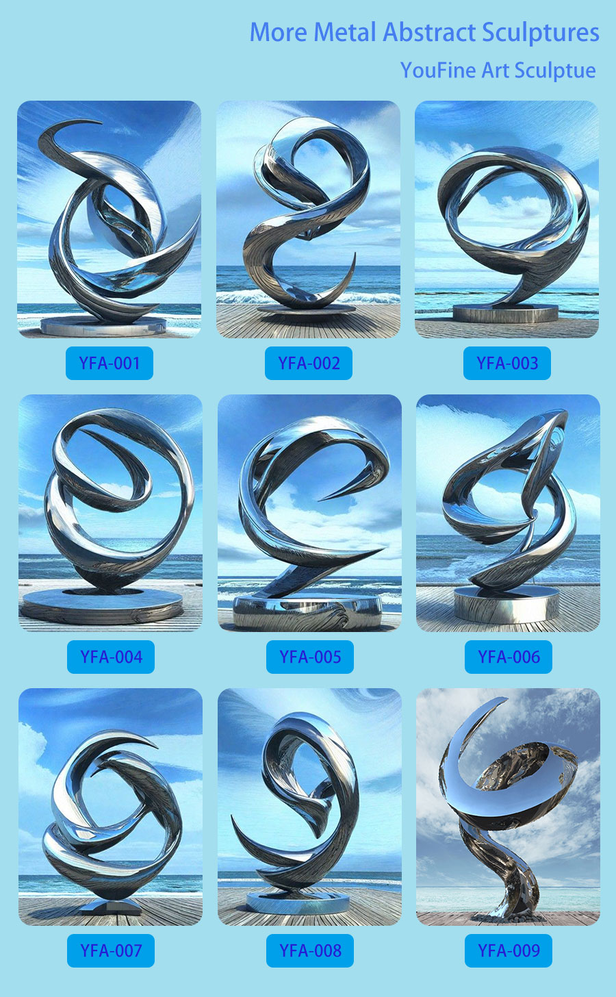 abstract metal sculpture (1)
