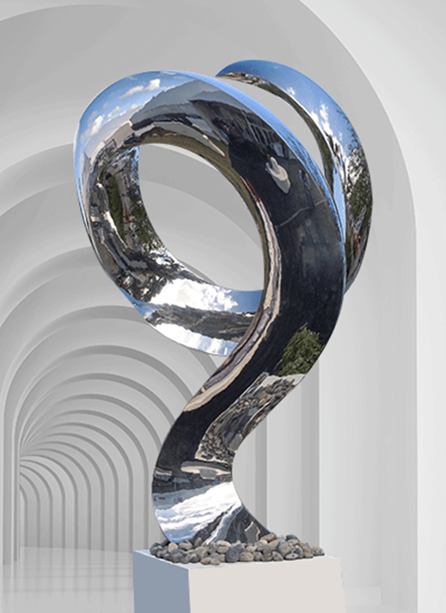abstract metal sculpture (2)