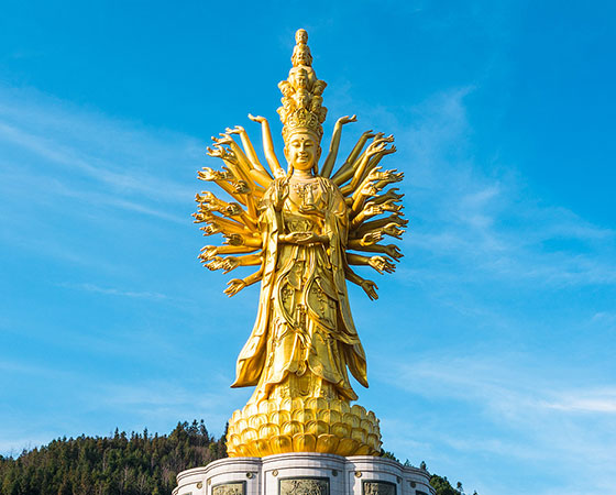 bronze Thousand-Armed Buddha (1)