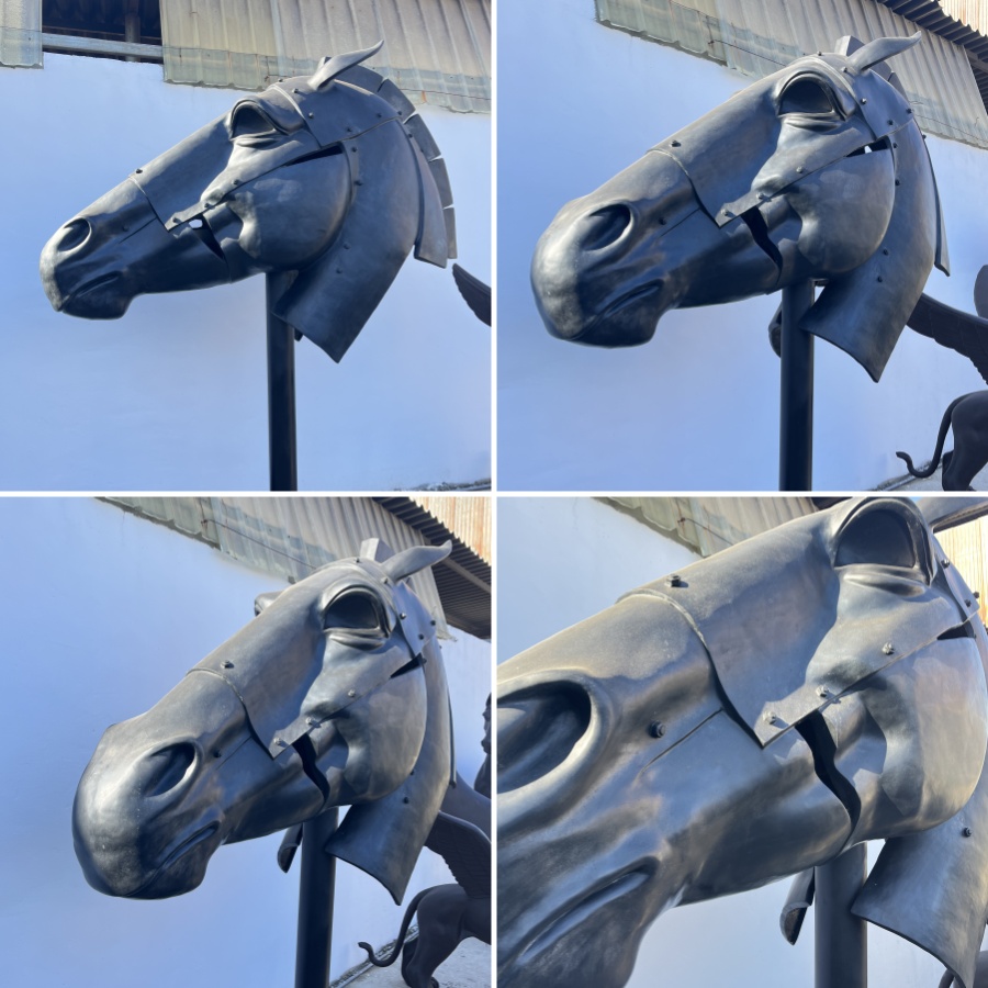 bronze horse head (2)