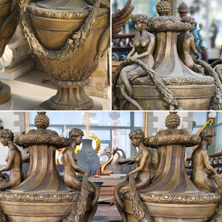 bronze planter for garden (5)