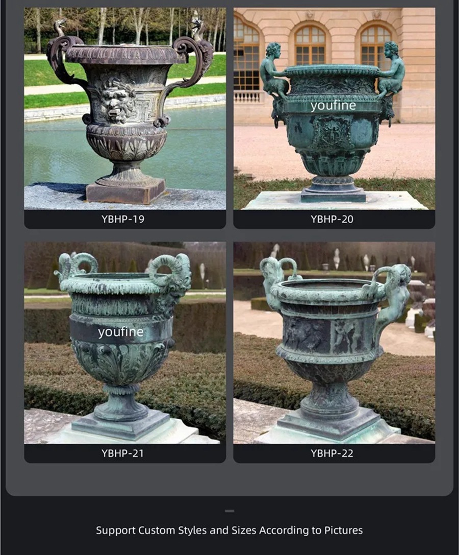 bronze planter for garden (8)