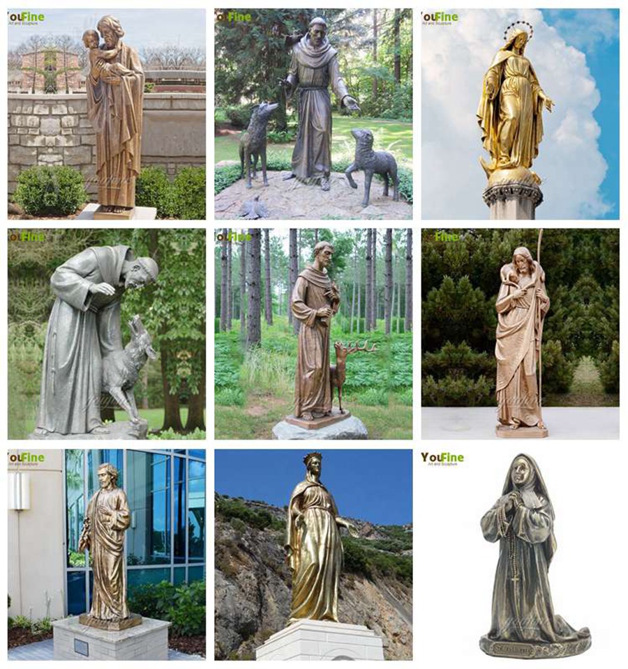 bronze religious statue (7)