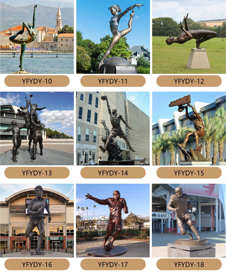bronze sport statue (4)