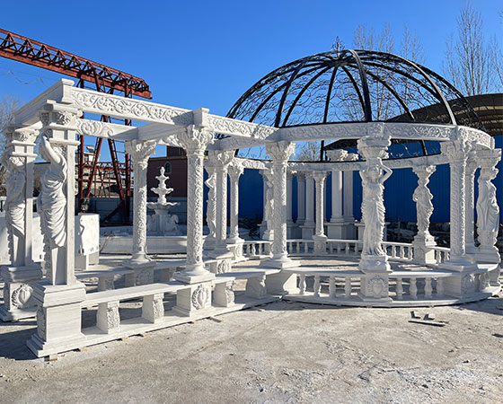 large marble gazebo (2)