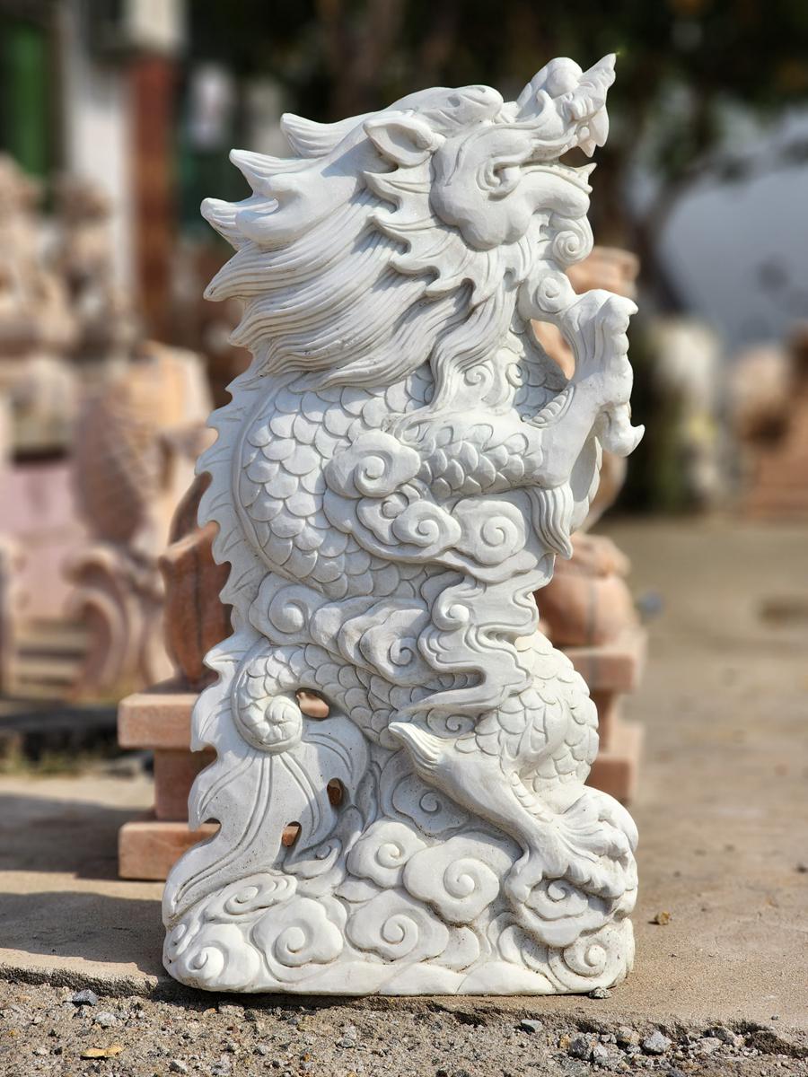 marble dragon statue (2)