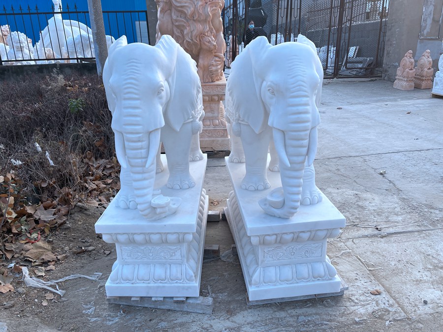 marble elephant statue for sale (4)