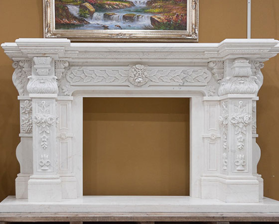 marble fireplace for sale (1)