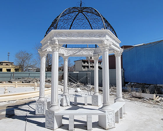 marble gazebo outdoor (1)