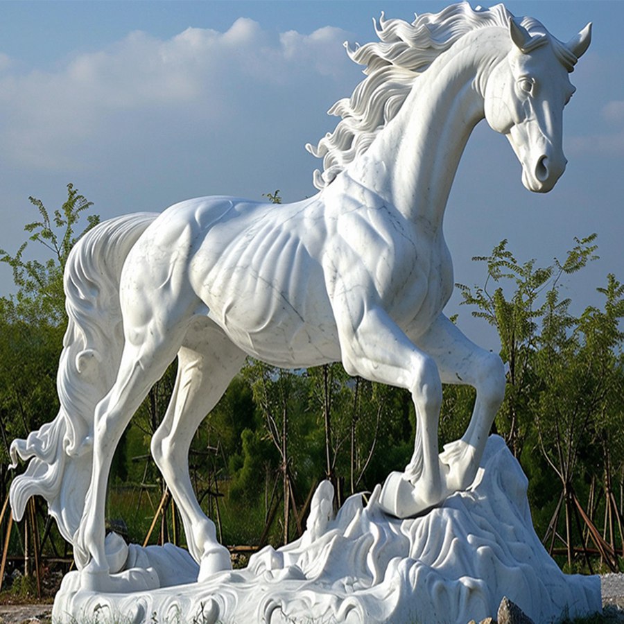 marble horse statue forsale (3)
