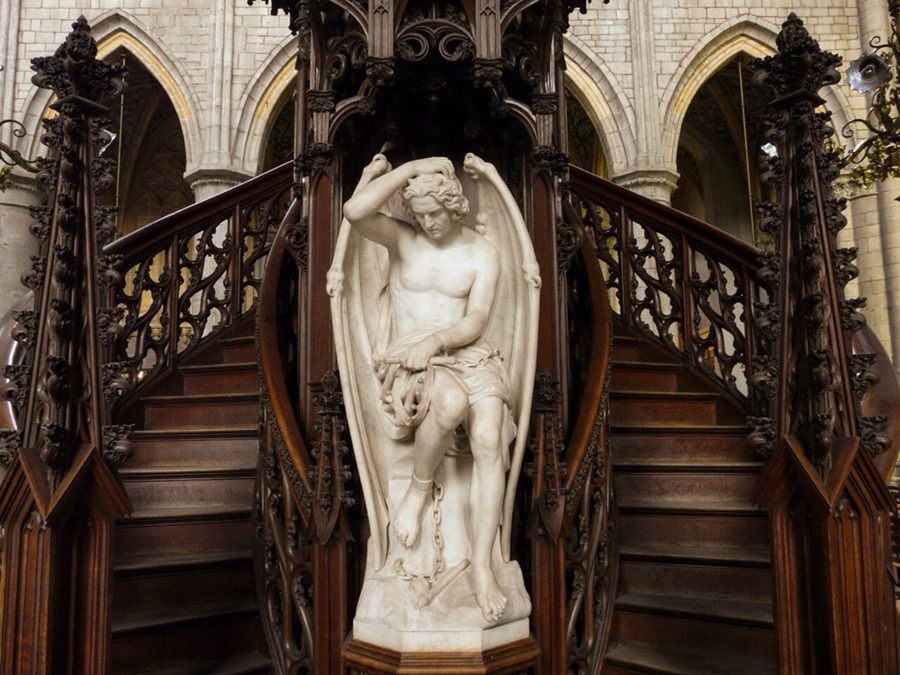marble lucifer statue (3)