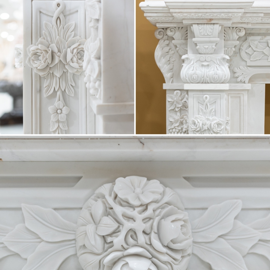 marble mantel surround (2)