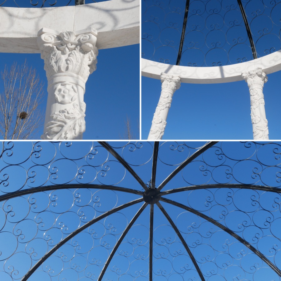 outdoor marble gazebo (1)