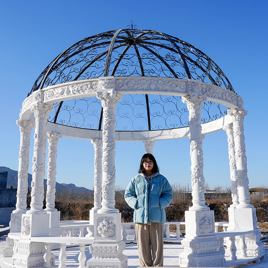 outdoor marble gazebo (2)